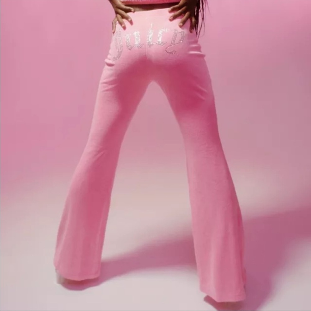 Juicy Couture Terra cloth Flare Bottoms